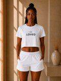 I AM Loved Crop Tee