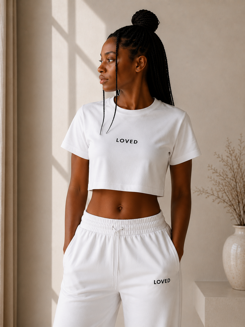 Loved Crop Tee