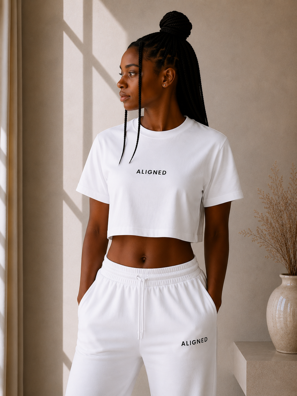 Aligned Crop Tee