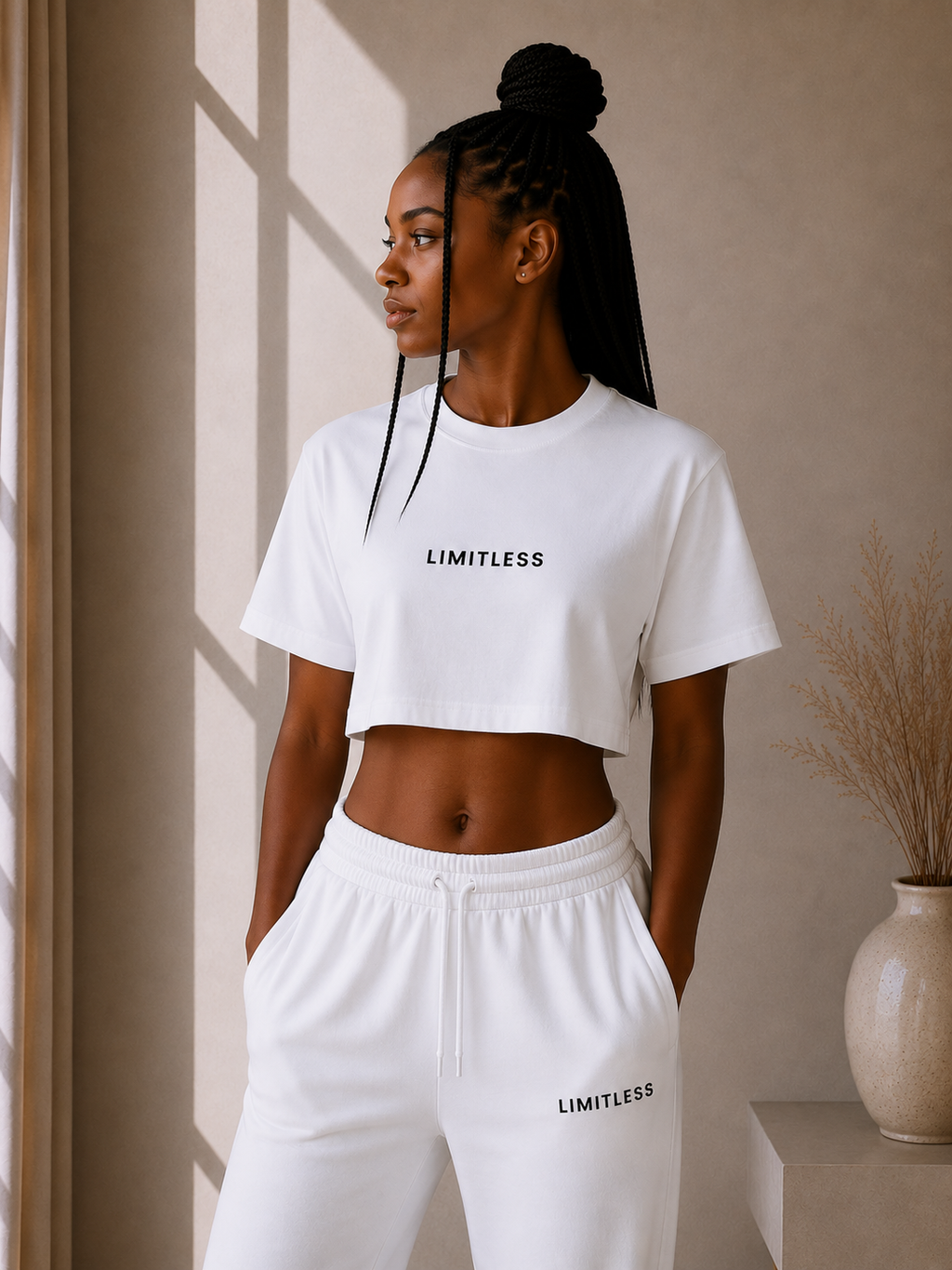 Limitless Crop Tee