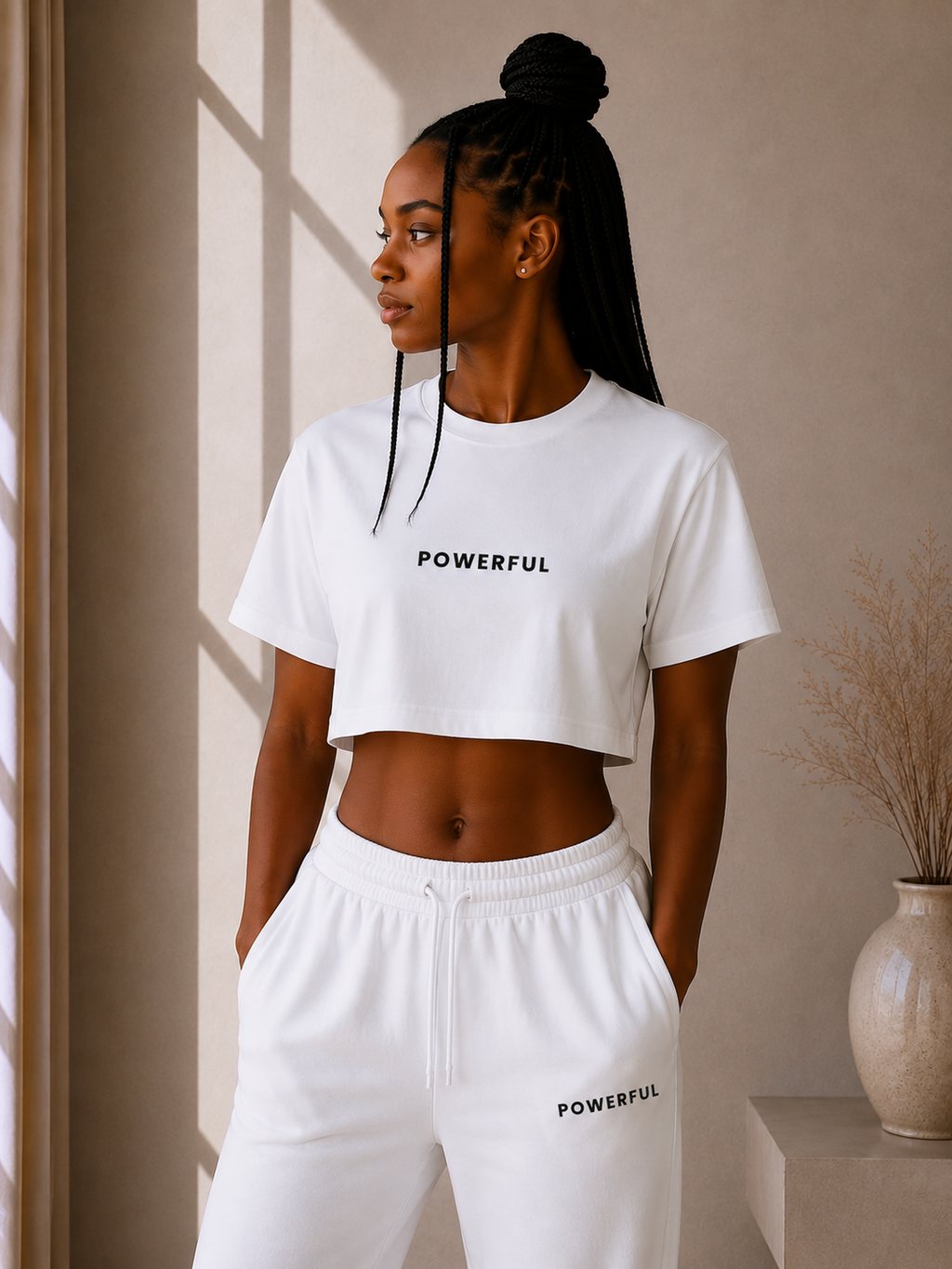 Powerful Crop Tee